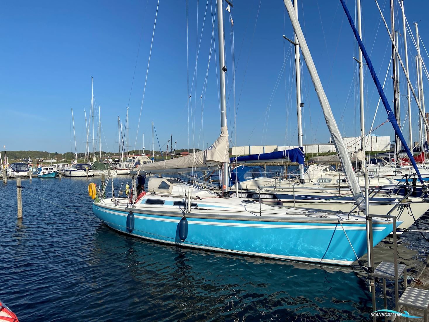 Scankap 99 Sejlbåd 2005, med Lombardini motor, Danmark