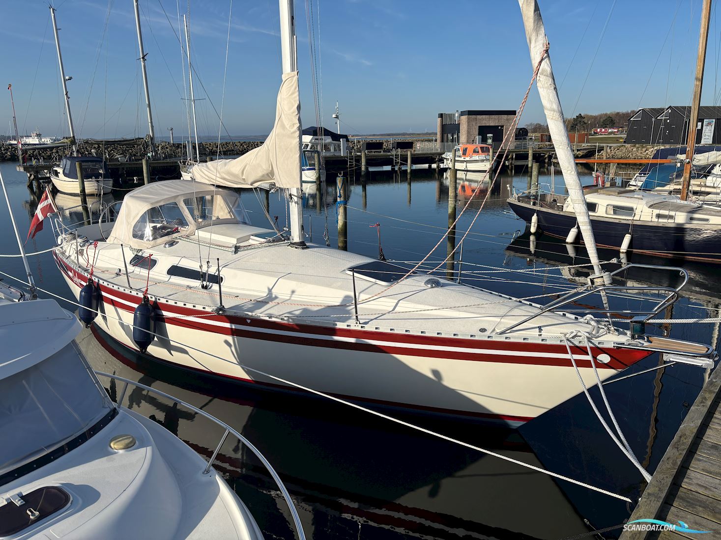 Scanmar 33 Sejlbåd 1980, med Volvo Penta D1-30 motor, Danmark
