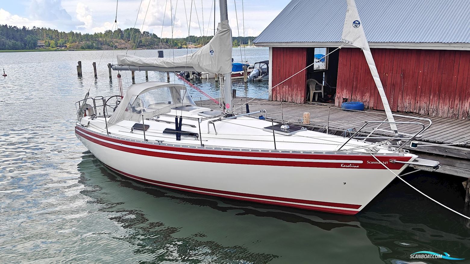 Scanmar 345 Sejlbåd 1989, med Volvo Penta motor, Finland