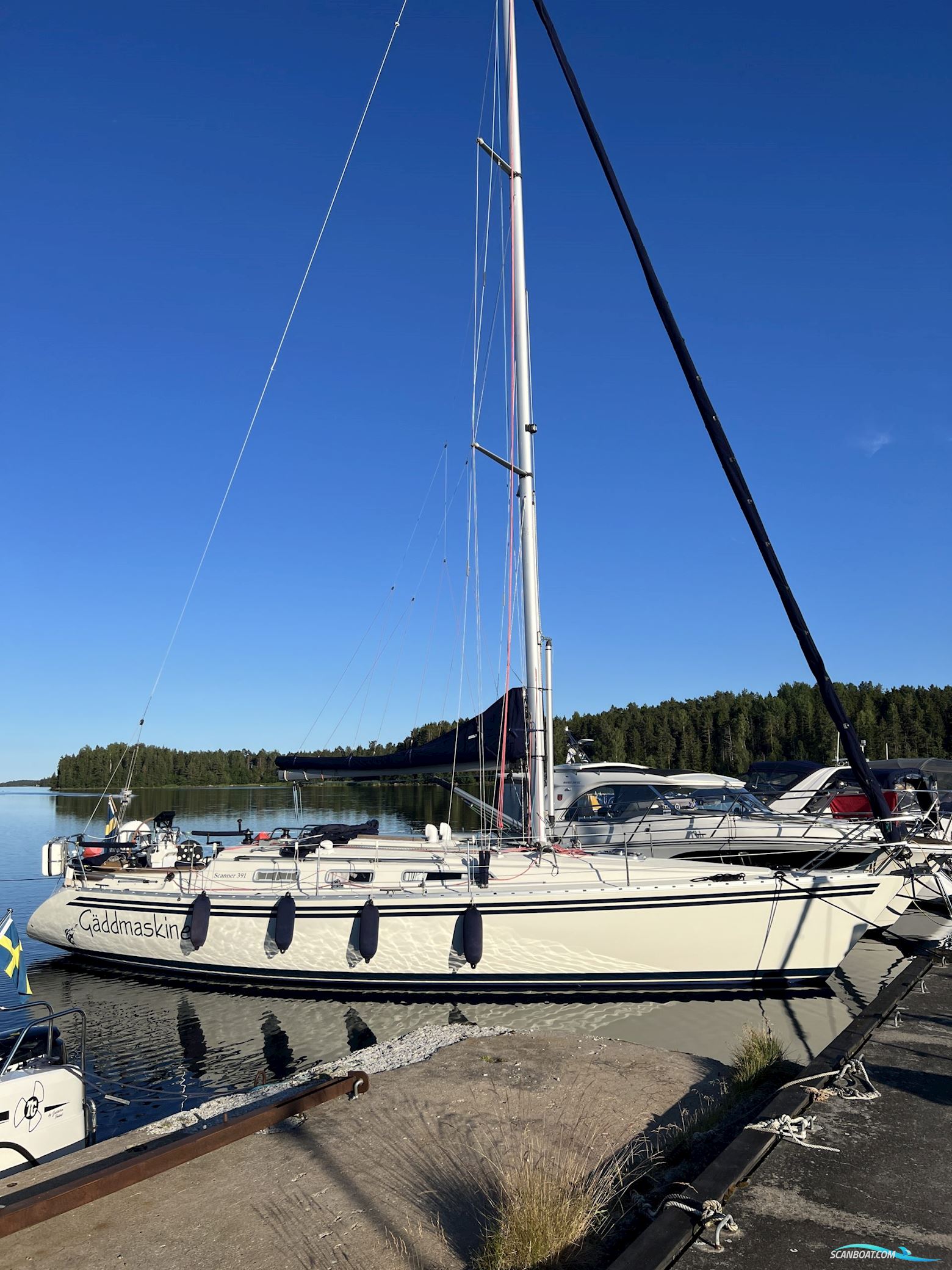 Scanner 391 Sejlbåd 1997, med Volvo Penta D2-40F motor, Sverige