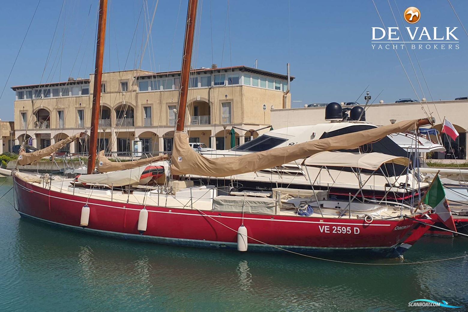 Sciarrelli Schooner Sejlbåd 1984, med Volvo Penta motor, Italien