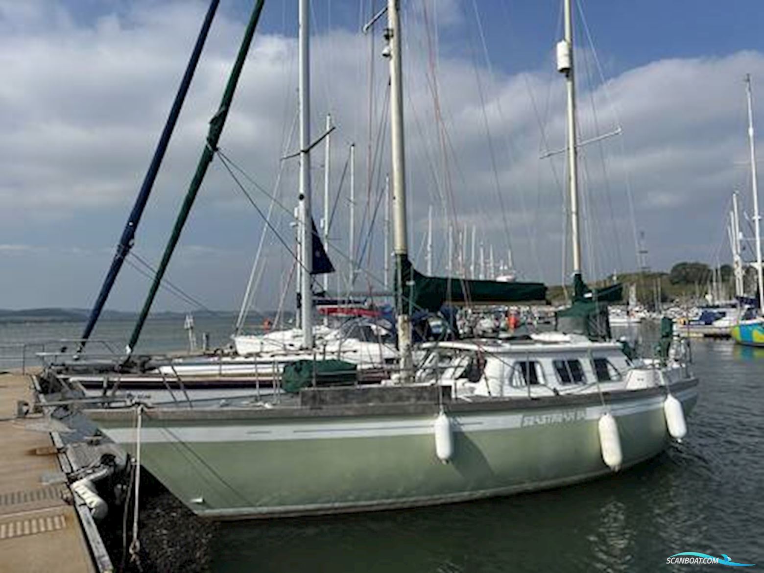 Seastream 34 Sejlbåd 1979, med Sole Mini motor, England