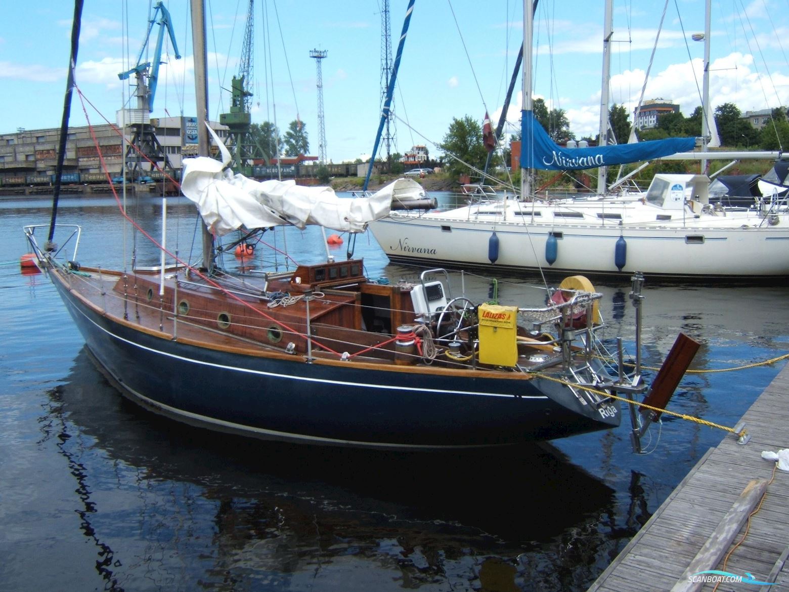 Sparkman & Stephens 34 Sejlbåd 1974, med Beta Kubota motor, Letland