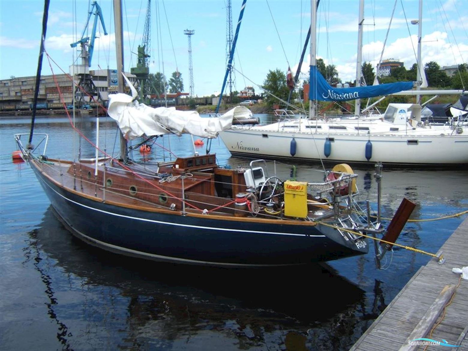 Sparkman & Stephens 34 Sejlbåd 1974, med 1 x Beta Kubota motor, Letland
