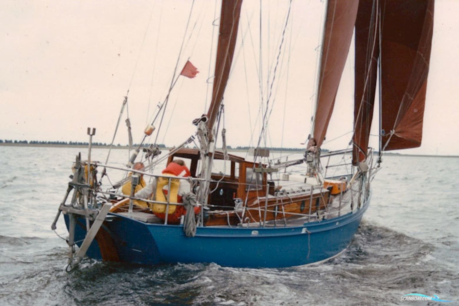 Stalen Kits 11.25 Sejlbåd 1977, med Sabb diesel motor, Holland