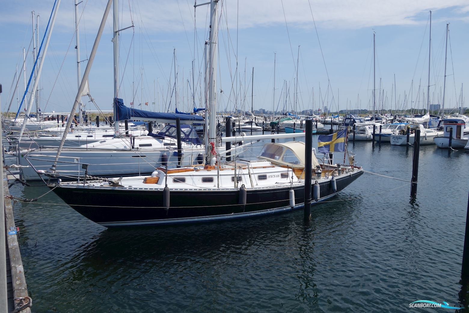 Swan 36 Sejlbåd 1968, med Ventus M3, 29 Tmc40-2, 60R motor, Sverige