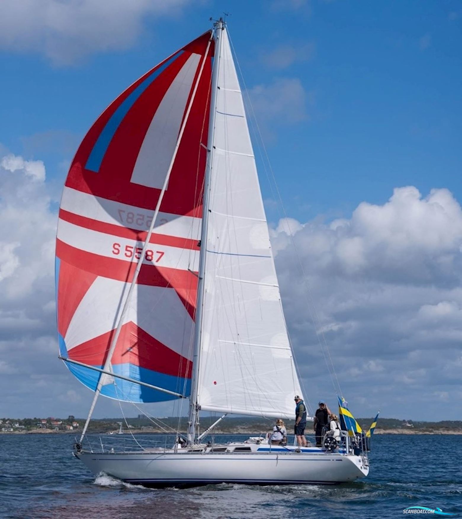 Swan 38 Sejlbåd 1976, med Yanmar 3JH40 motor, Sverige