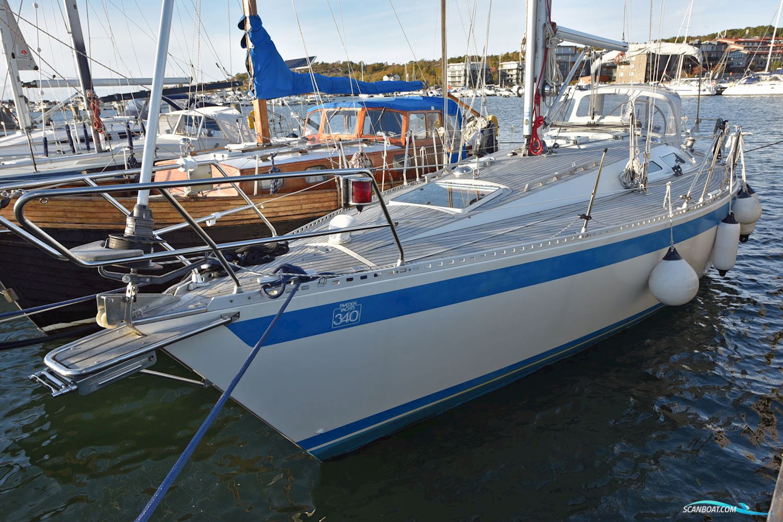 Sweden Yachts 340 Sejlbåd 1988, med Volvo Penta 2003 T motor, Sverige