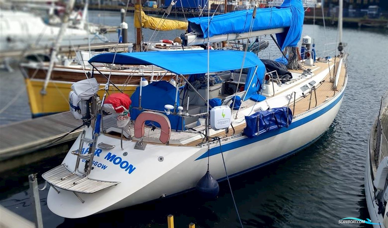Sweden Yachts 50 European Sejlbåd 1990, med Yanmar 4JH 110 motor, England