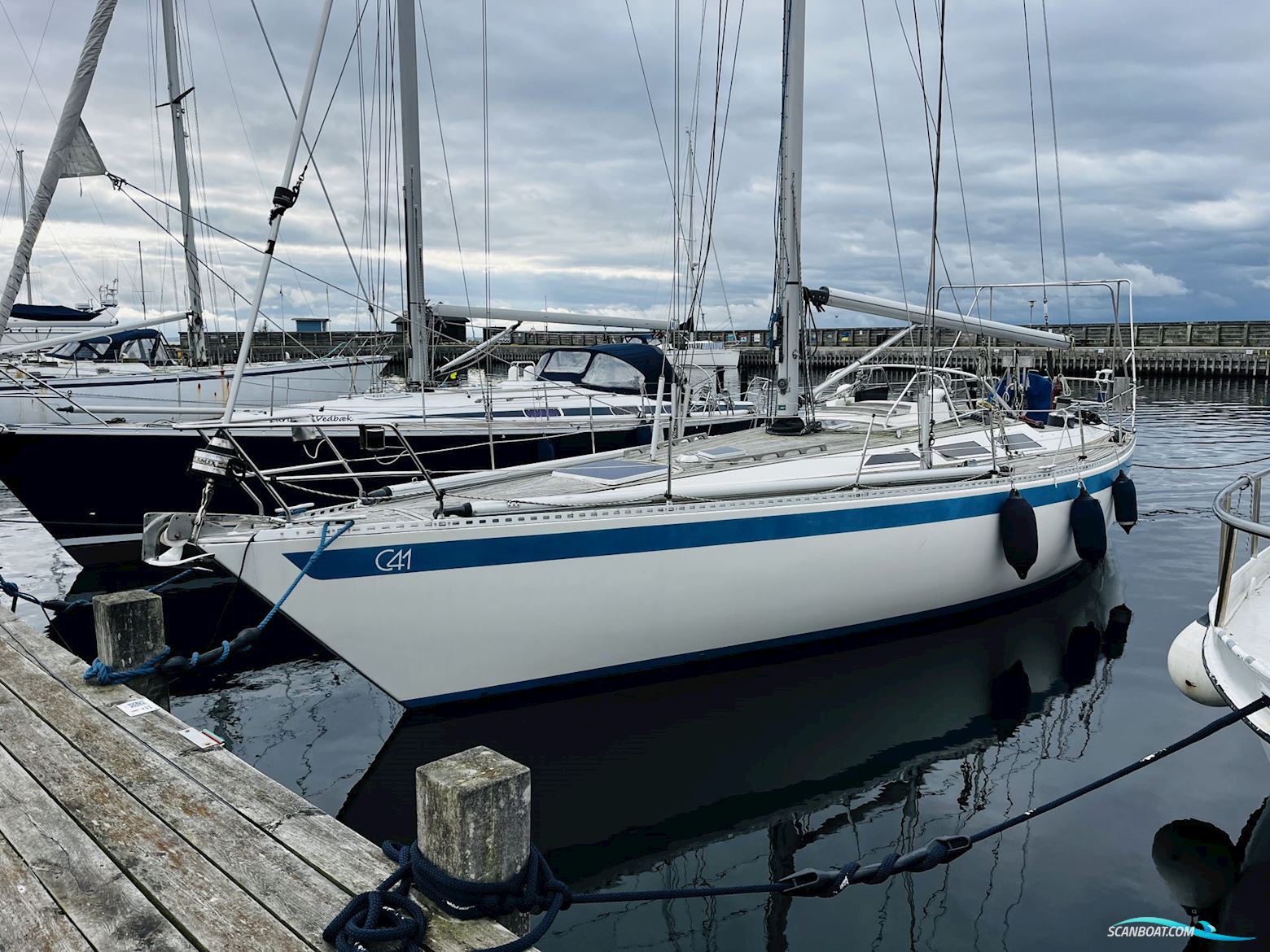 Sweden Yachts C41 Sejlbåd 1983, med Volvo Penta D2-55 motor, Danmark