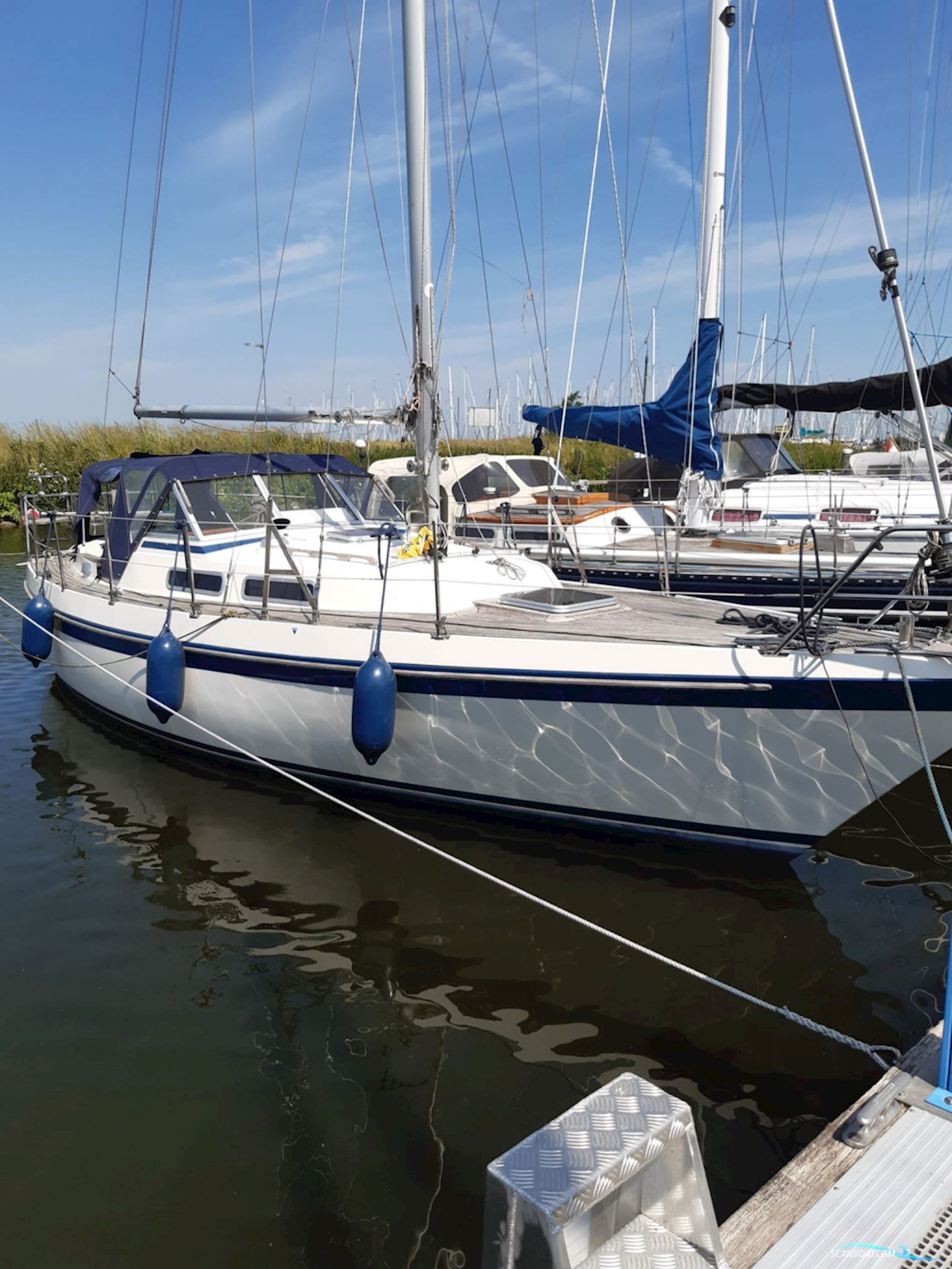 Targa 96 AK Sejlbåd 1976, med Volvo Penta motor, Holland