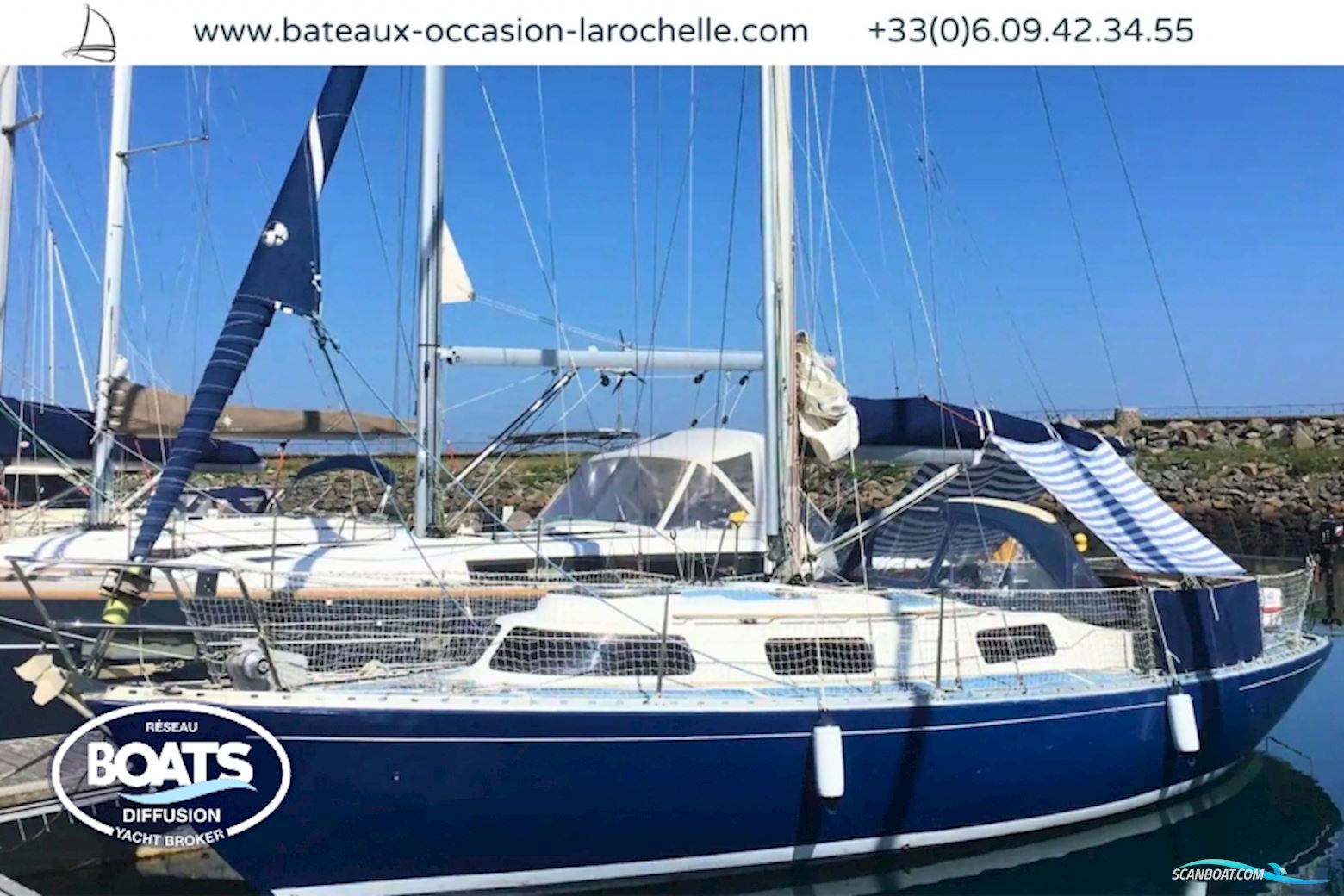 TRIDENT MARINE WARRIOR 35 Sejlbåd 1977, med LOMBARDINI 1404 motor, Frankrig