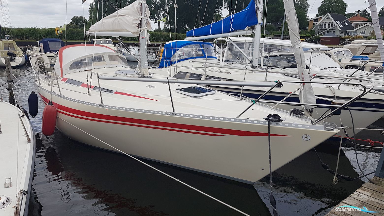 Trio 92 Sejlbåd 1983, med Yanmar motor, Danmark