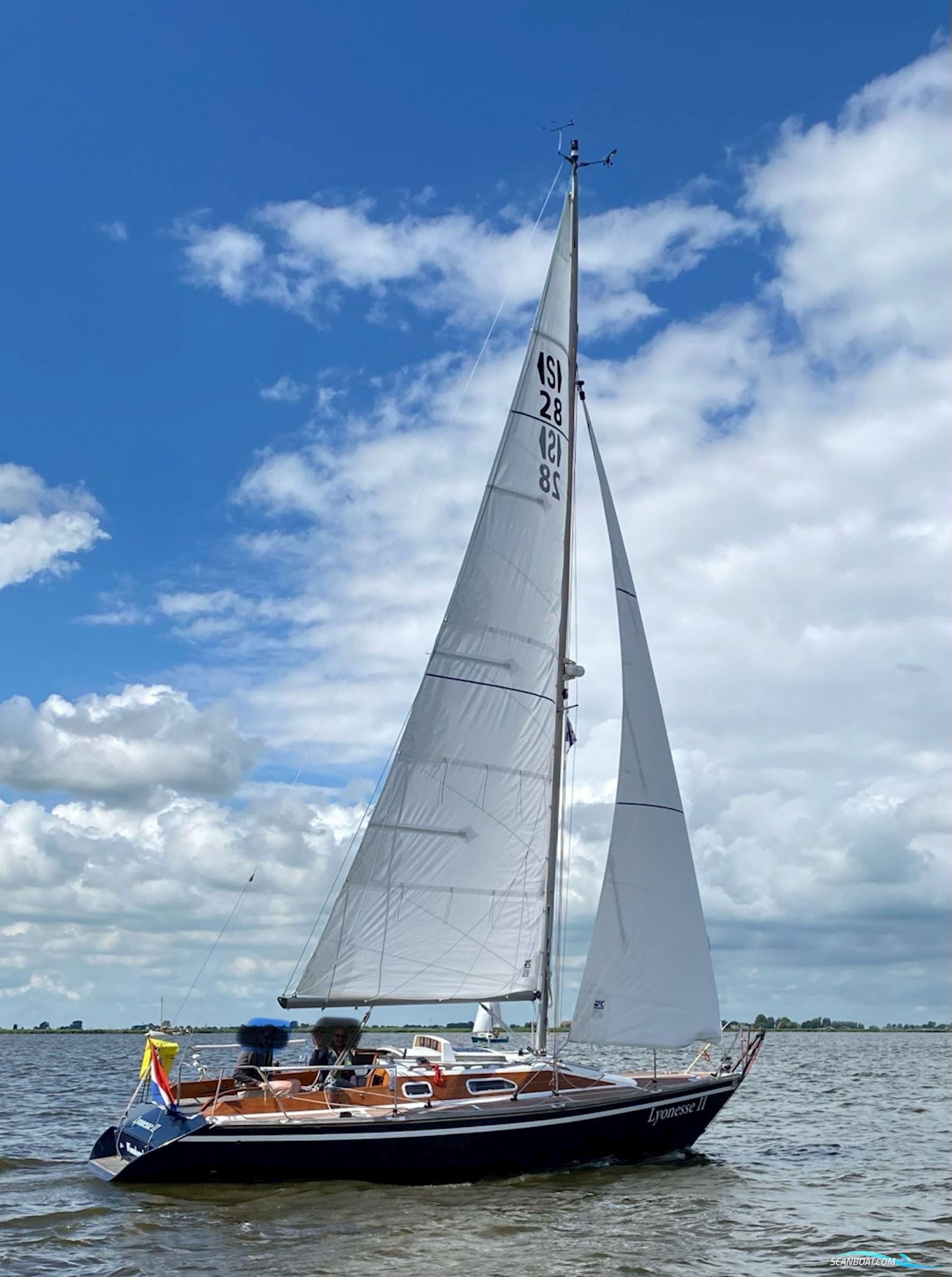 Van de Stadt Dolphin 28 Sejlbåd 1999, med Ruggerini motor, Holland