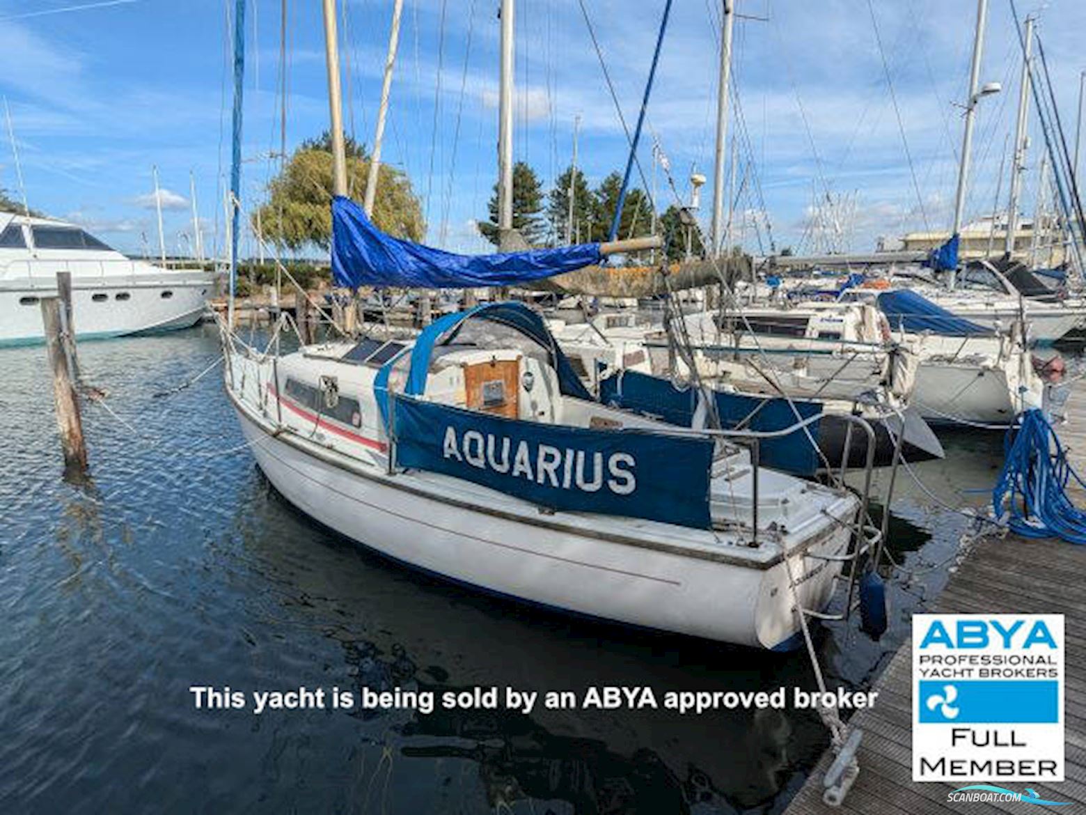 Van de Stadt Offshore 8M Sejlbåd 1971, med Volvo Penta motor, England