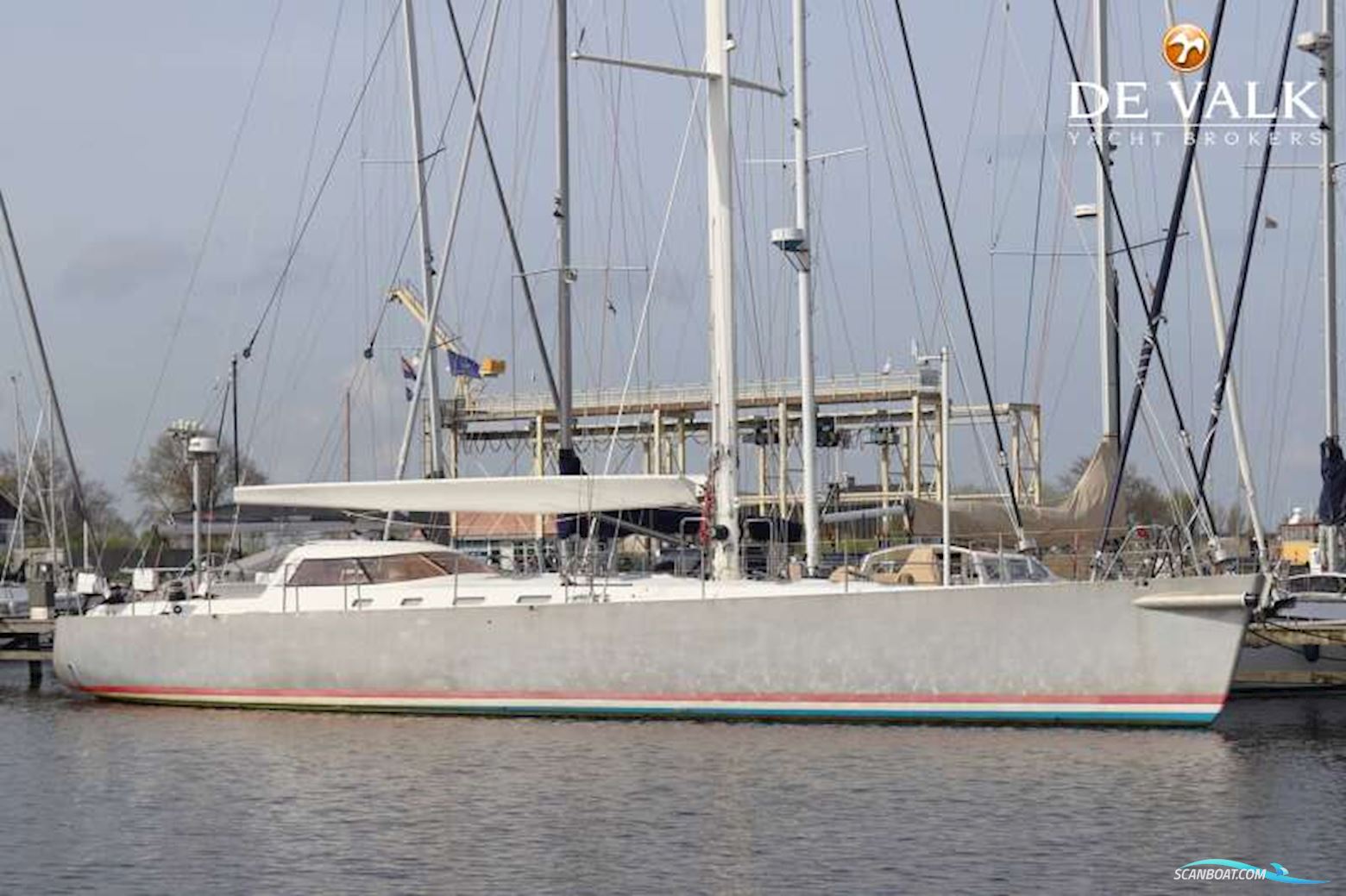 van de Stadt Stadtship 70 Sejlbåd 2008, med Perkins Sabre motor, Holland