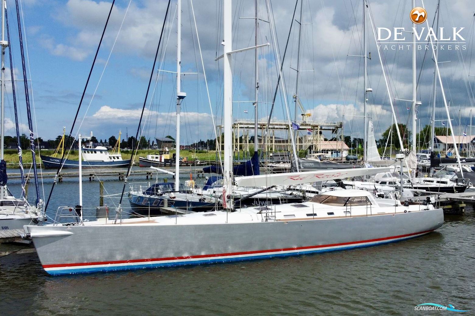 Van de Stadt Stadtship 70 Sejlbåd 2008, med Perkins Sabre motor, Holland
