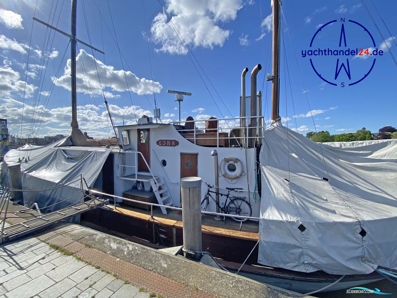 VEB Boddenwerft Damgarten Werftbau Eiche auf Eiche