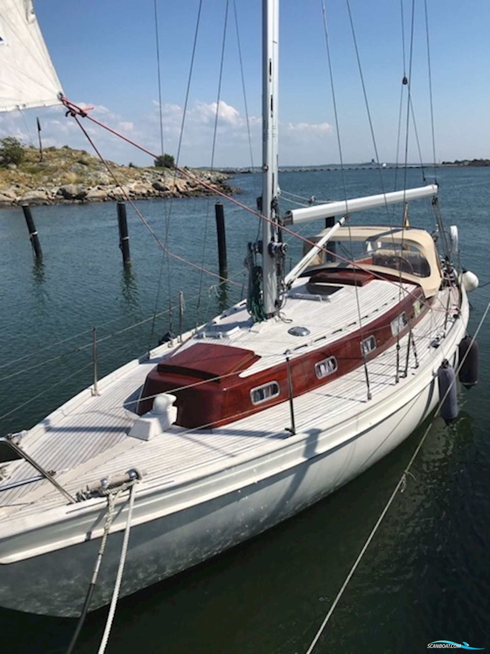 Vindö / Nötesund Varv AB Vindö 50 S Sejlbåd 1976, med Perkins Sabre motor, Sverige