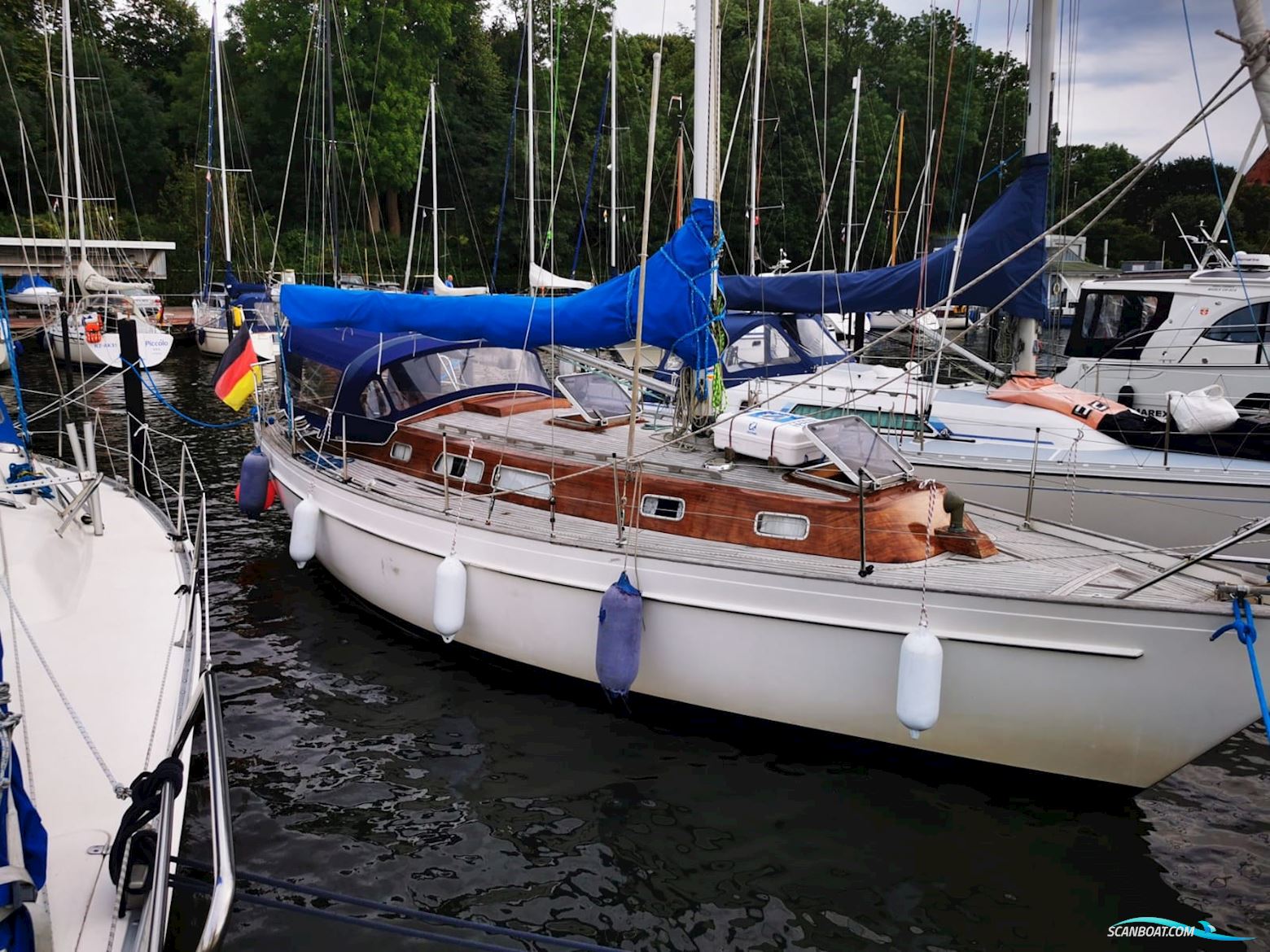 Vindö Yard Vindö 45 Sejlbåd 1982, med Nanni HE 4.150 motor, Tyskland