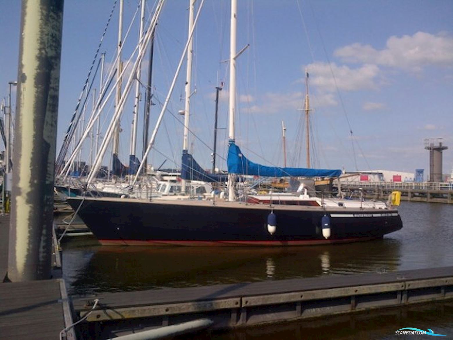 Waarschip 1220 43 Sejlbåd 1997, med Volvo motor, Holland