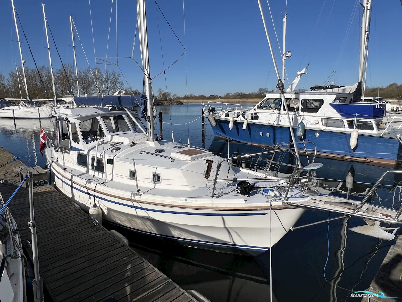 Westerly 312 Sejlbåd 1975, med Volvo Penta MD2030 motor, Danmark