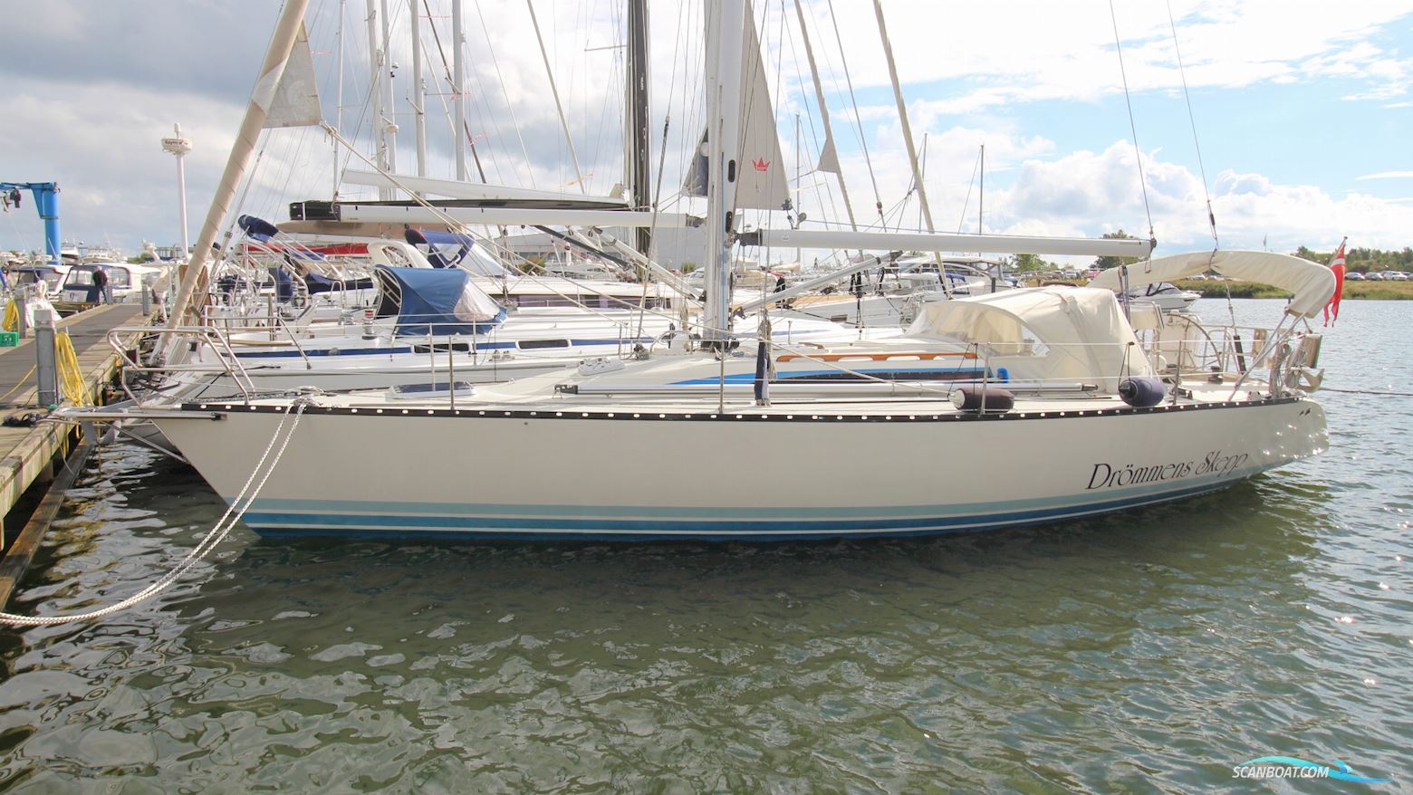 X-402 Sejlbåd 1984, med Volvo Penta motor, Danmark