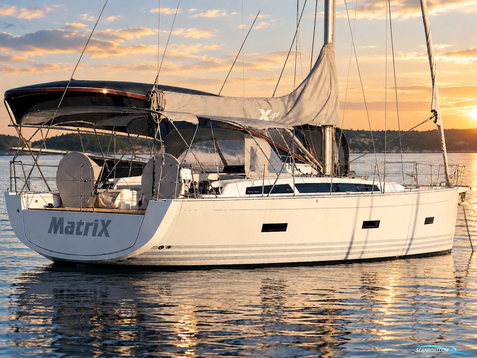 X-4.9 Sejlbåd 2021, med Yanmar 4JH motor, Danmark