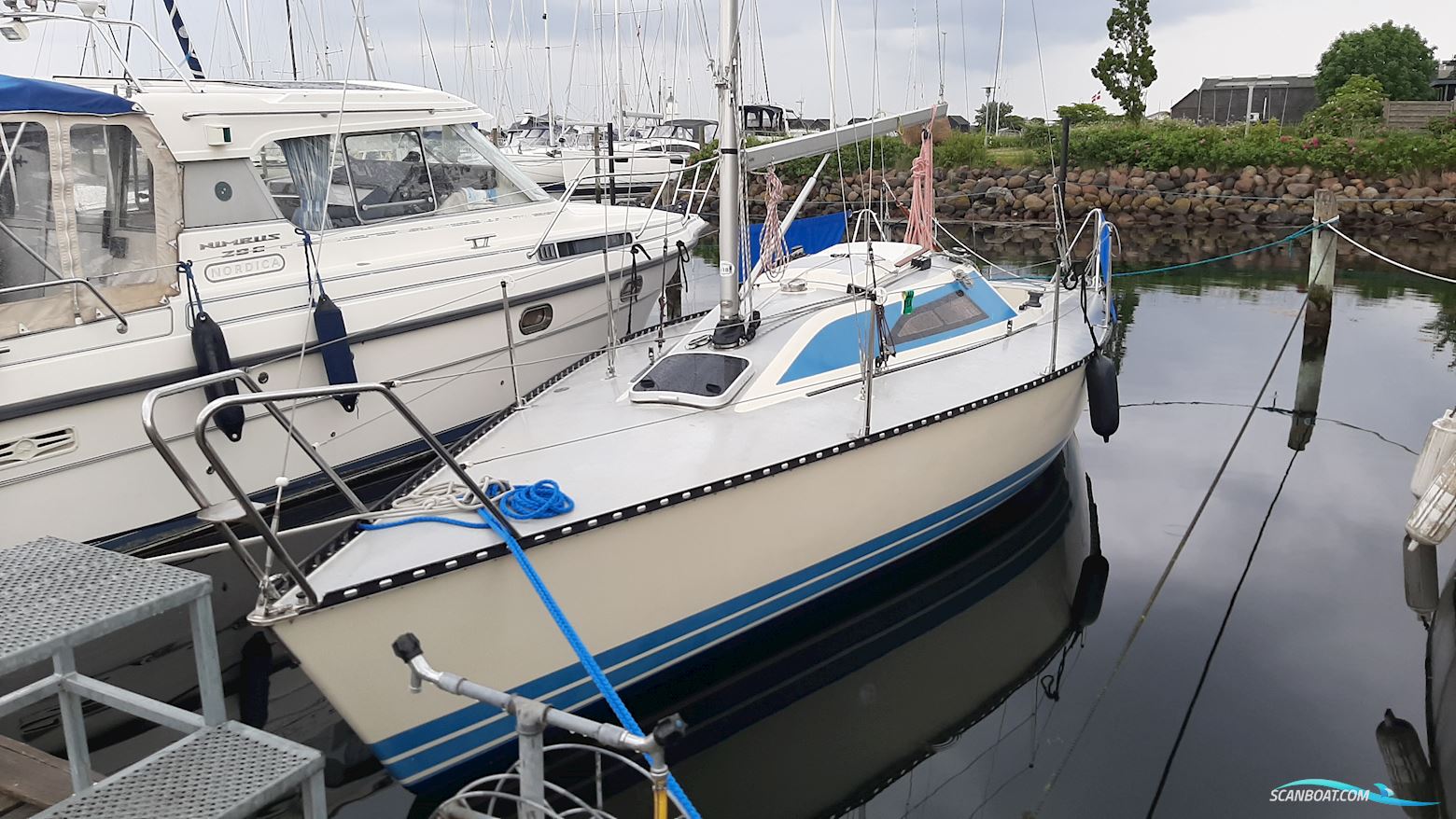 X79 Sejlbåd 1984, med Johnson 5Hk motor, Danmark