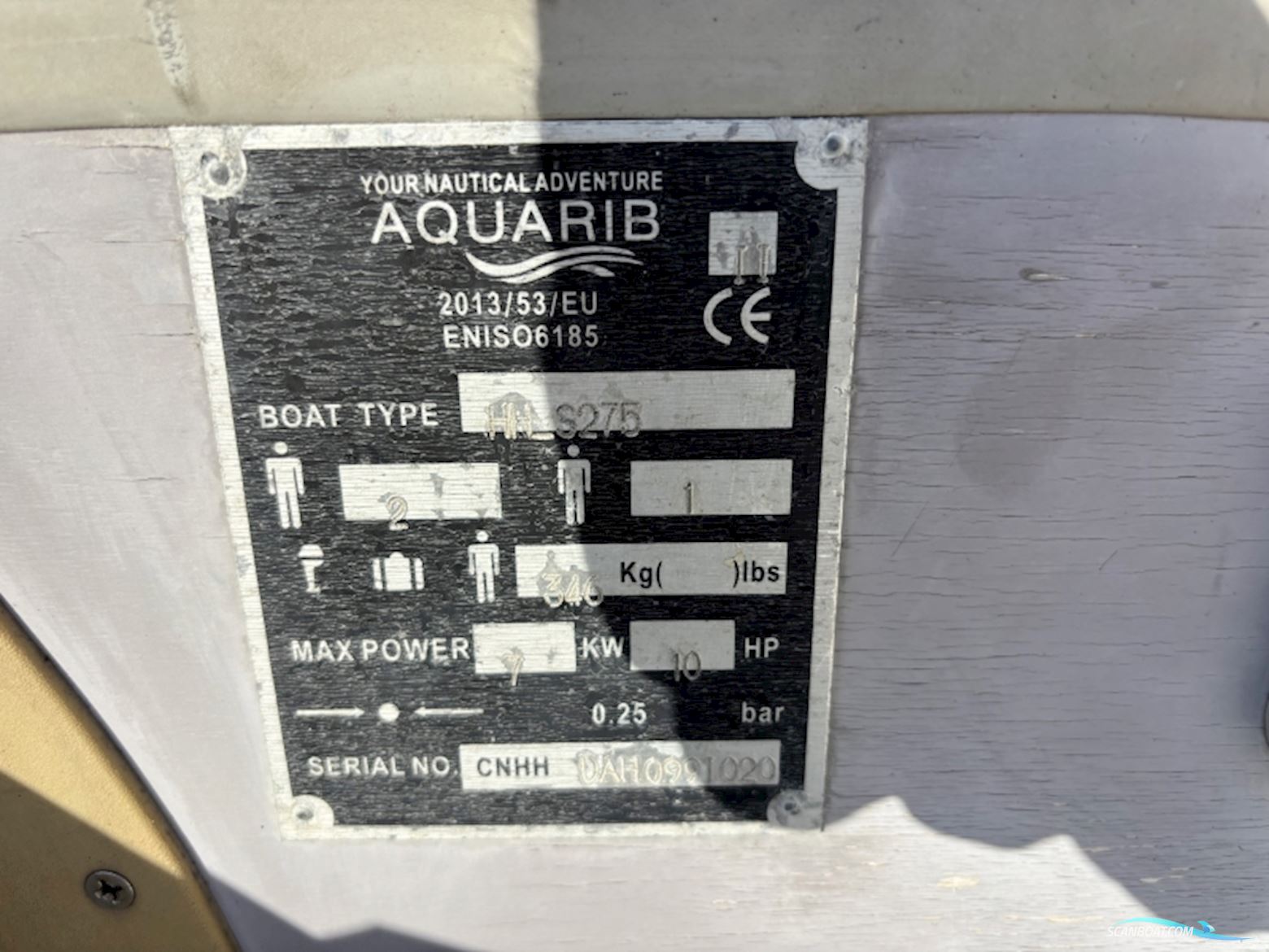 Aquarib S275