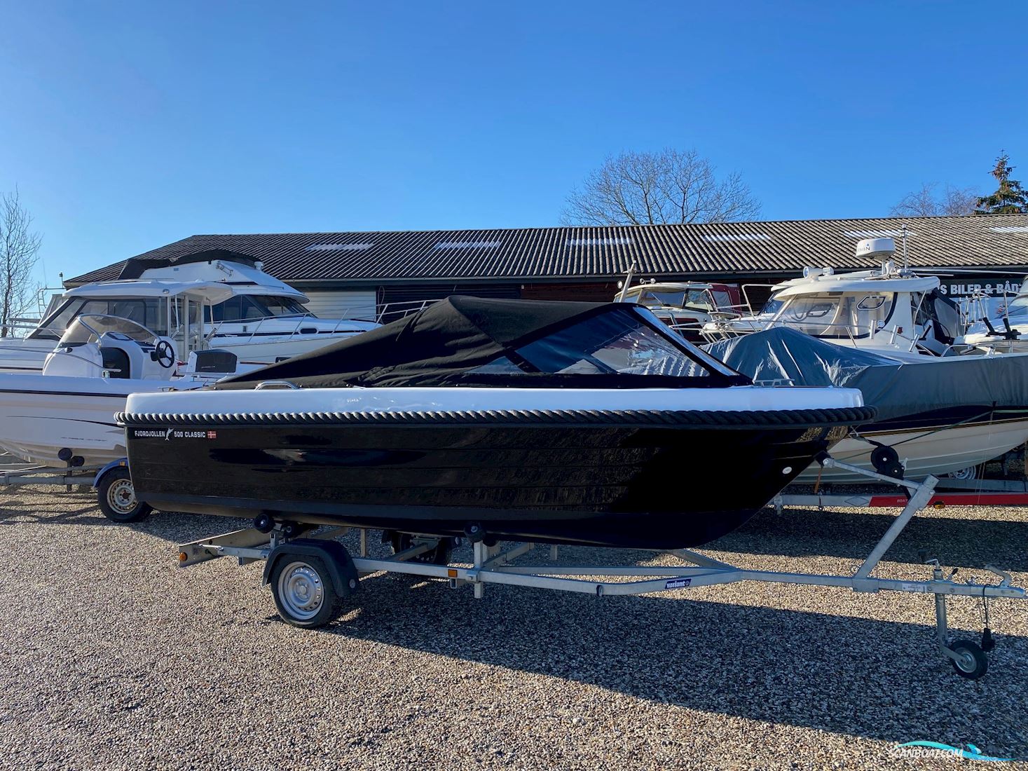 El Fjordjollen 500 Classic Småbåt 2024, med Epropulsion Navy 6,0 Evo motor, Danmark