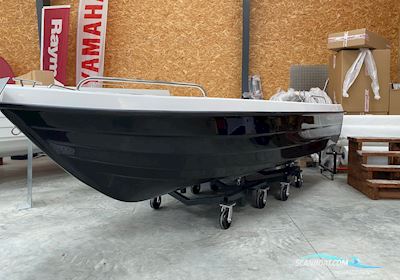 Fjordjollen 390 Fisk Sort Skrog Småbåt 2025, Danmark