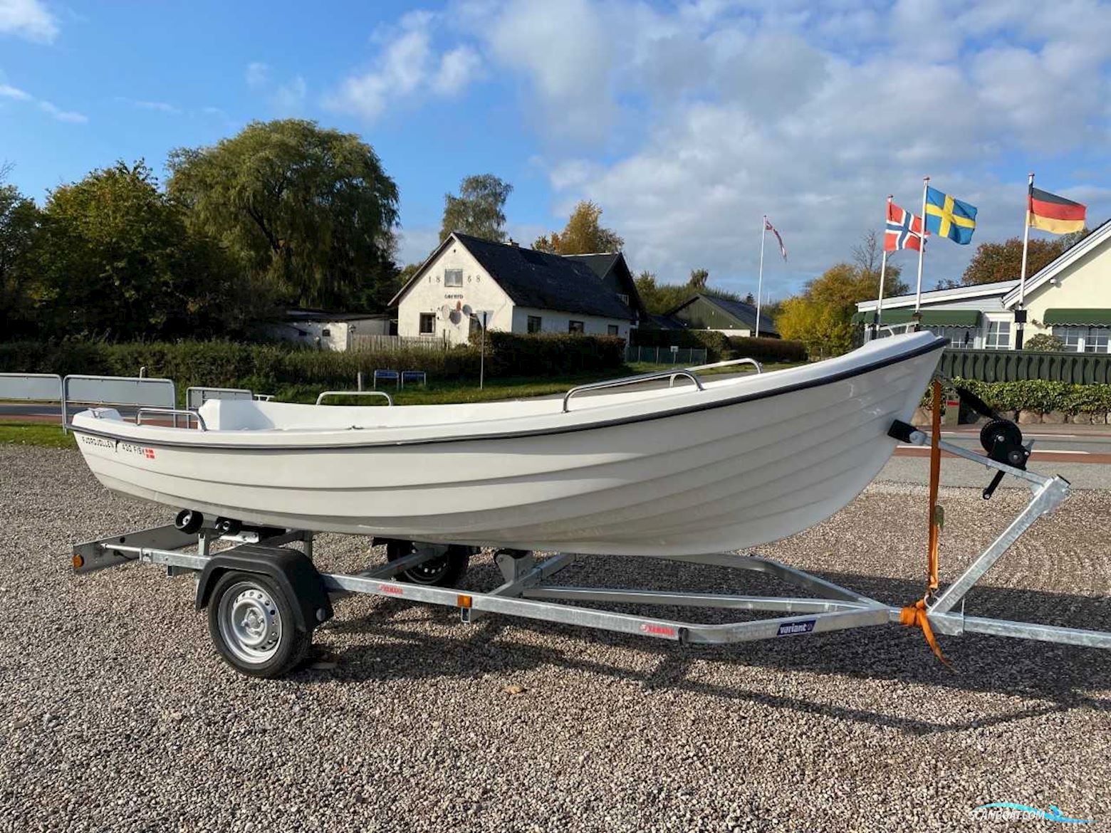 Fjordjollen 430 FISK med 4 HK Yamaha