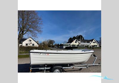 Fjordjollen 470 Fisk - Jolle Med F9,9 Jmhl Påhængsmotor Småbåt 2025, Danmark