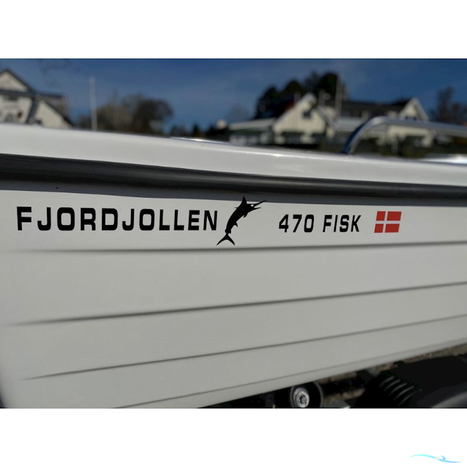 Fjordjollen 470 Fisk - Jolle med F9,9 JMHL påhængsmotor