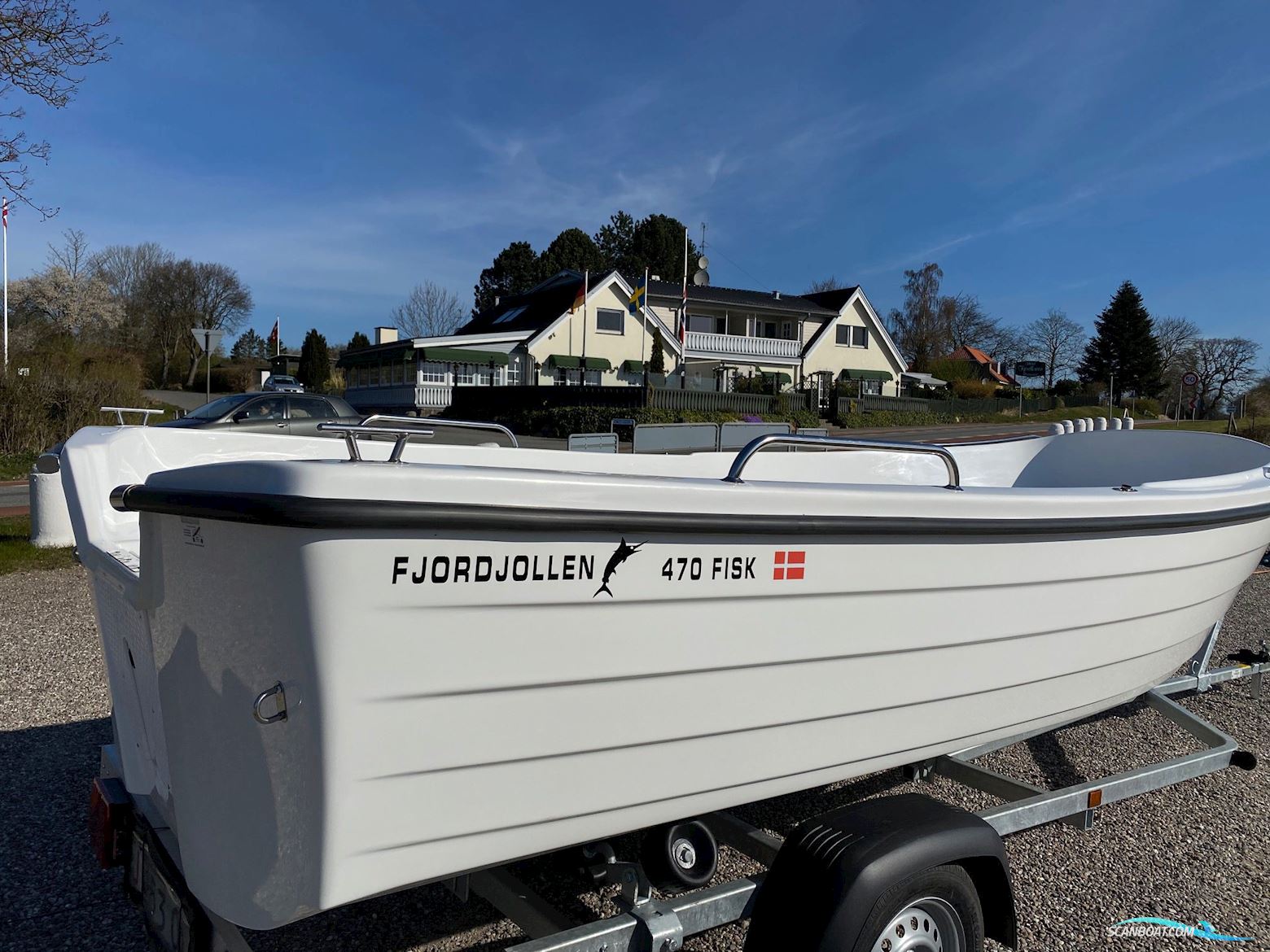 Fjordjollen 470 Fisk Småbåt 2024, Danmark