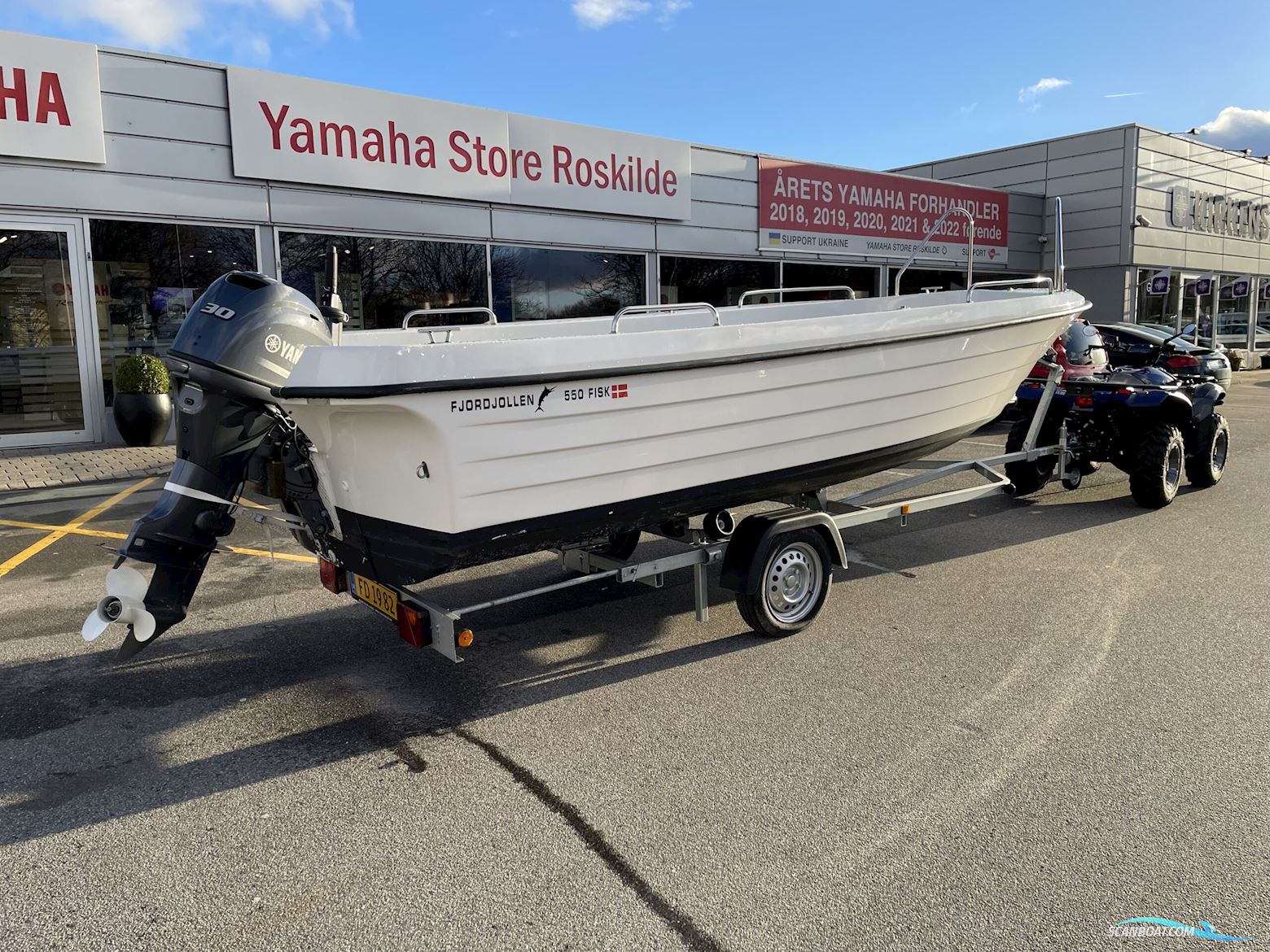 Fjordjollen 550 Fisk - 30 HK Yamaha Småbåt 2024, Danmark