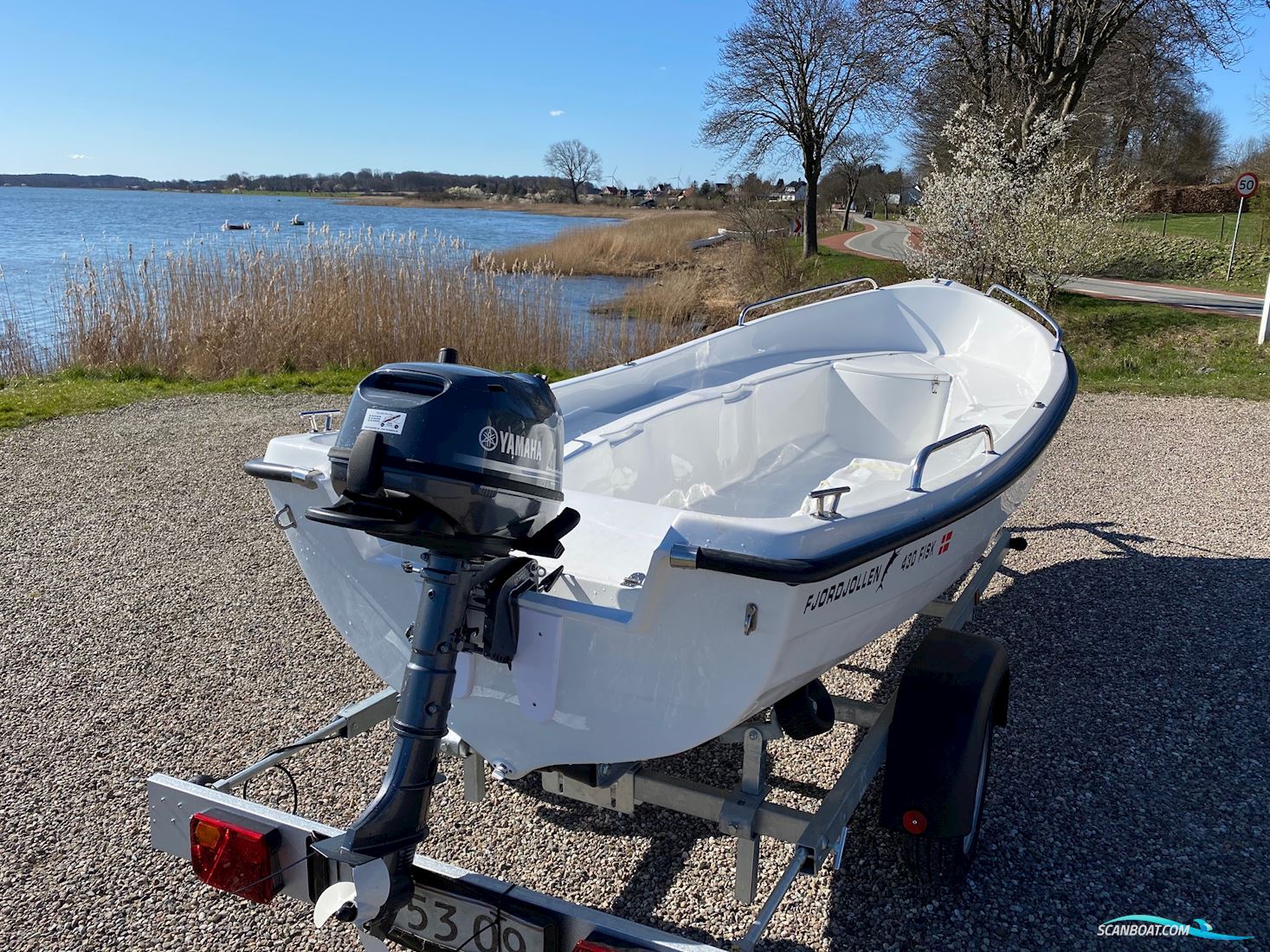 Komplet Bådsæt 430 Fisk, Variant 451, Yamaha F4