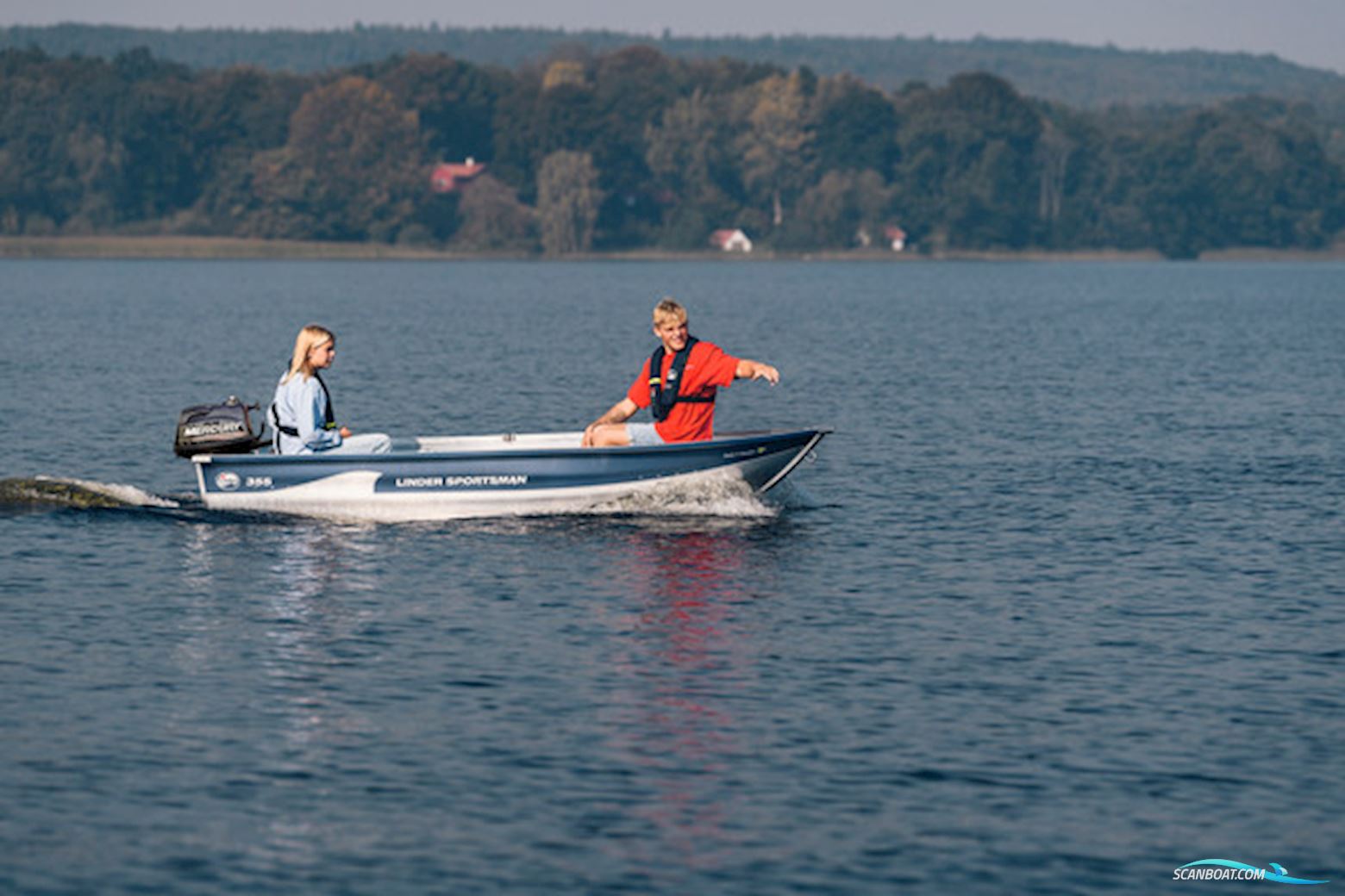 Linder 355 Sportsman inkl. 6hk Småbåt 2024, Danmark