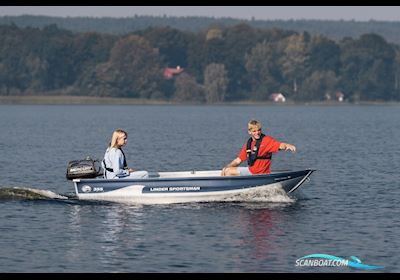 Linder 355 Sportsman Småbåt 2026, med Motor Kan Til Købes motor, Danmark