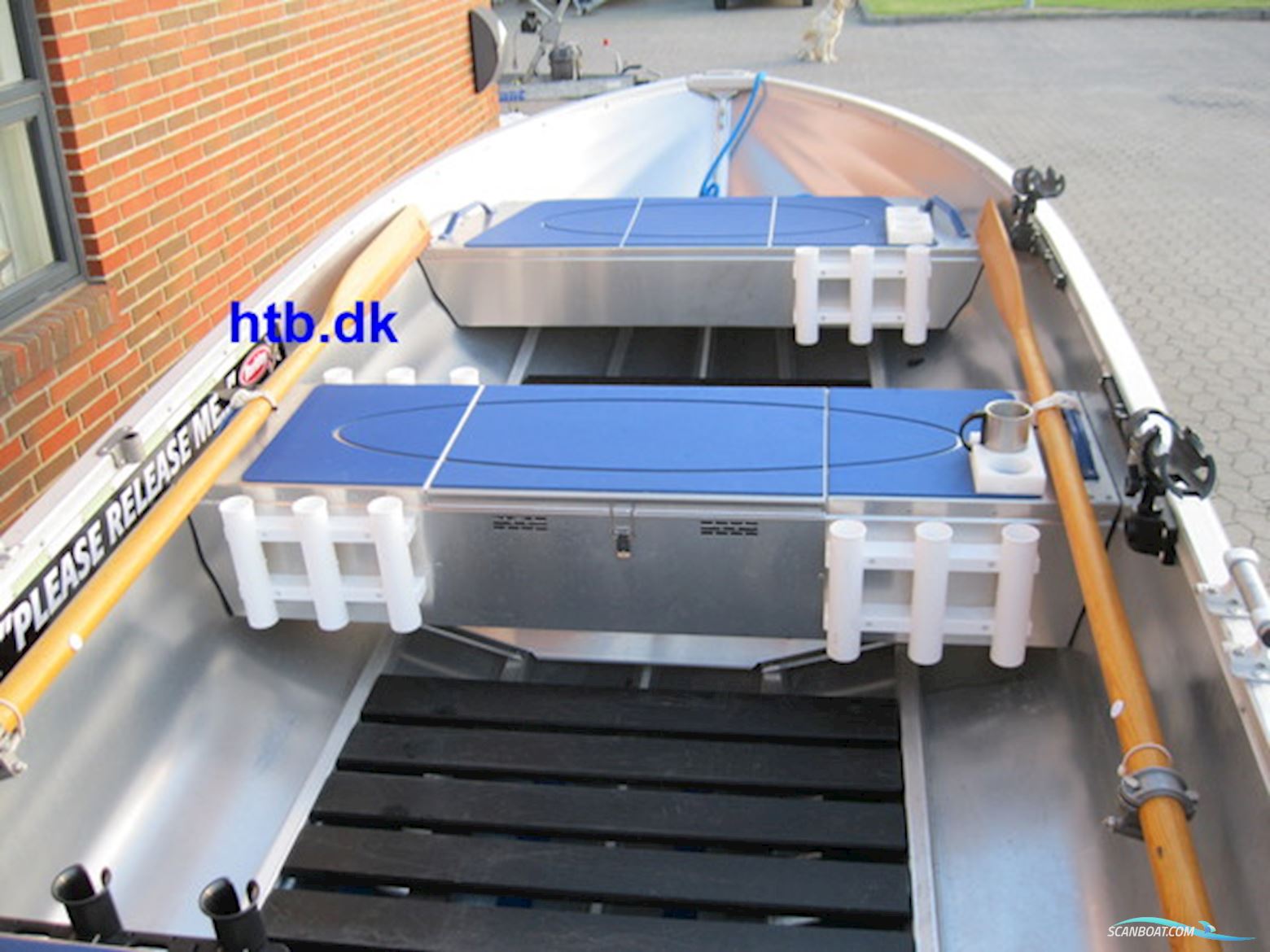 Linder 400 Sportsmann m/Yamaha F20 hk 4-takt og Brenderup trailer - SOLGT !