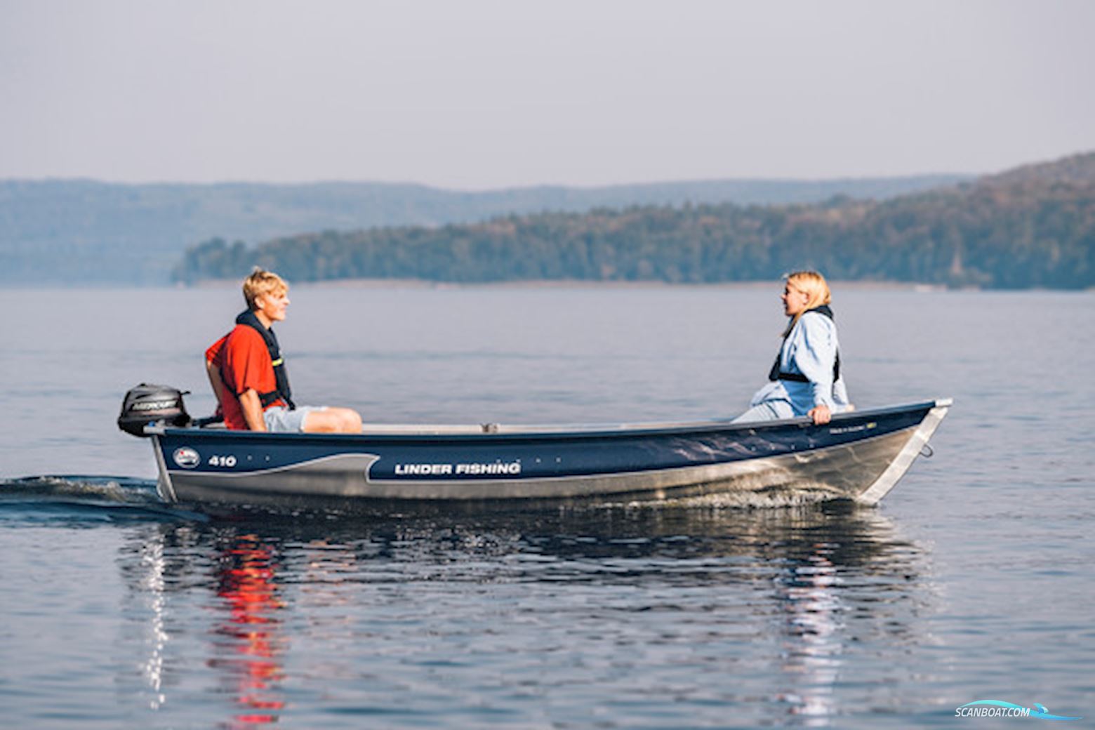 Linder 410 Fishing Inkl. 2,5 hk Småbåt 2024, Danmark