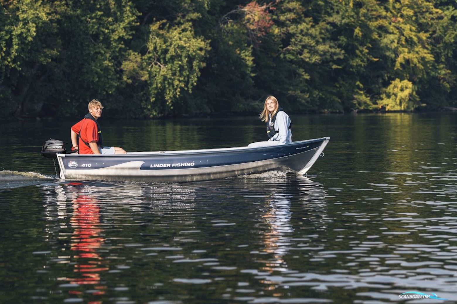 Linder 410 Fishing Småbåt 2025, med Ingen motor, Danmark