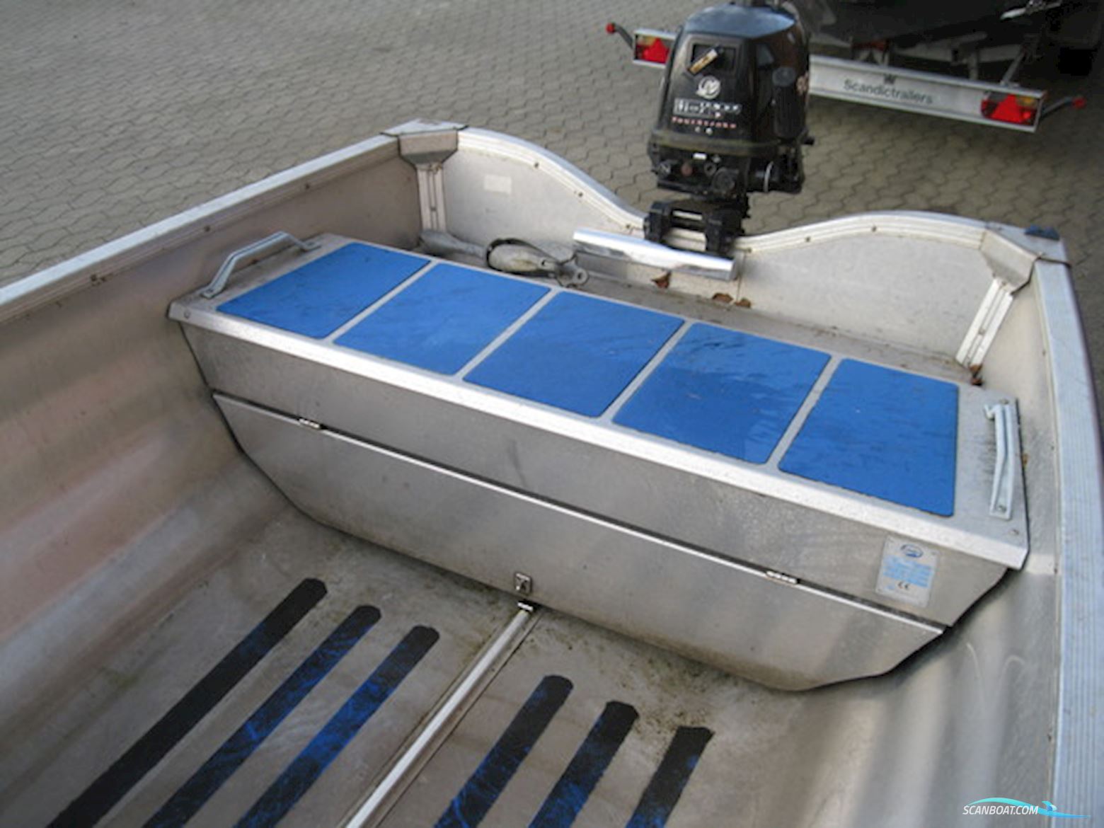 Linder 440 Fishing m/Mercury F4 hk 4-Takt og Ophalervogn