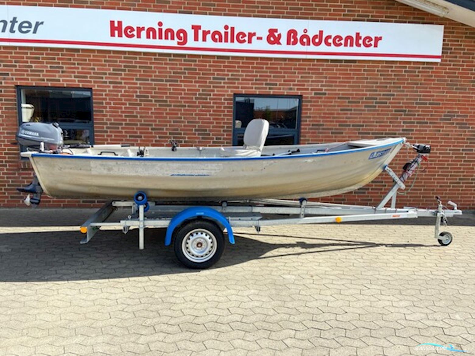 Linder 440 Fishing m/Yamaha F6 hk 4-Takt og Neptun Trailer Småbåt 2025, Danmark