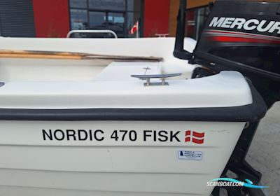 Nordic 470 Fisk Småbåt 2020, med Mercury Mlh-Tmc 2-Takt motor, Danmark