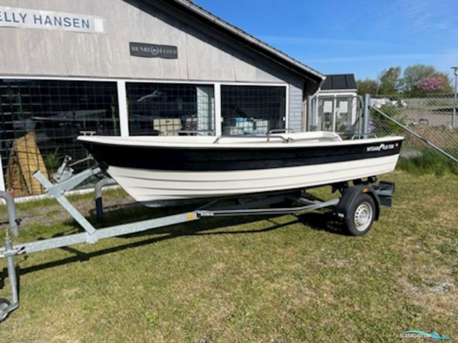 Nydam 410 Fisk Med Mercury F6 4-Takt Samt Brenderup Trailer Småbåt 2025, Danmark