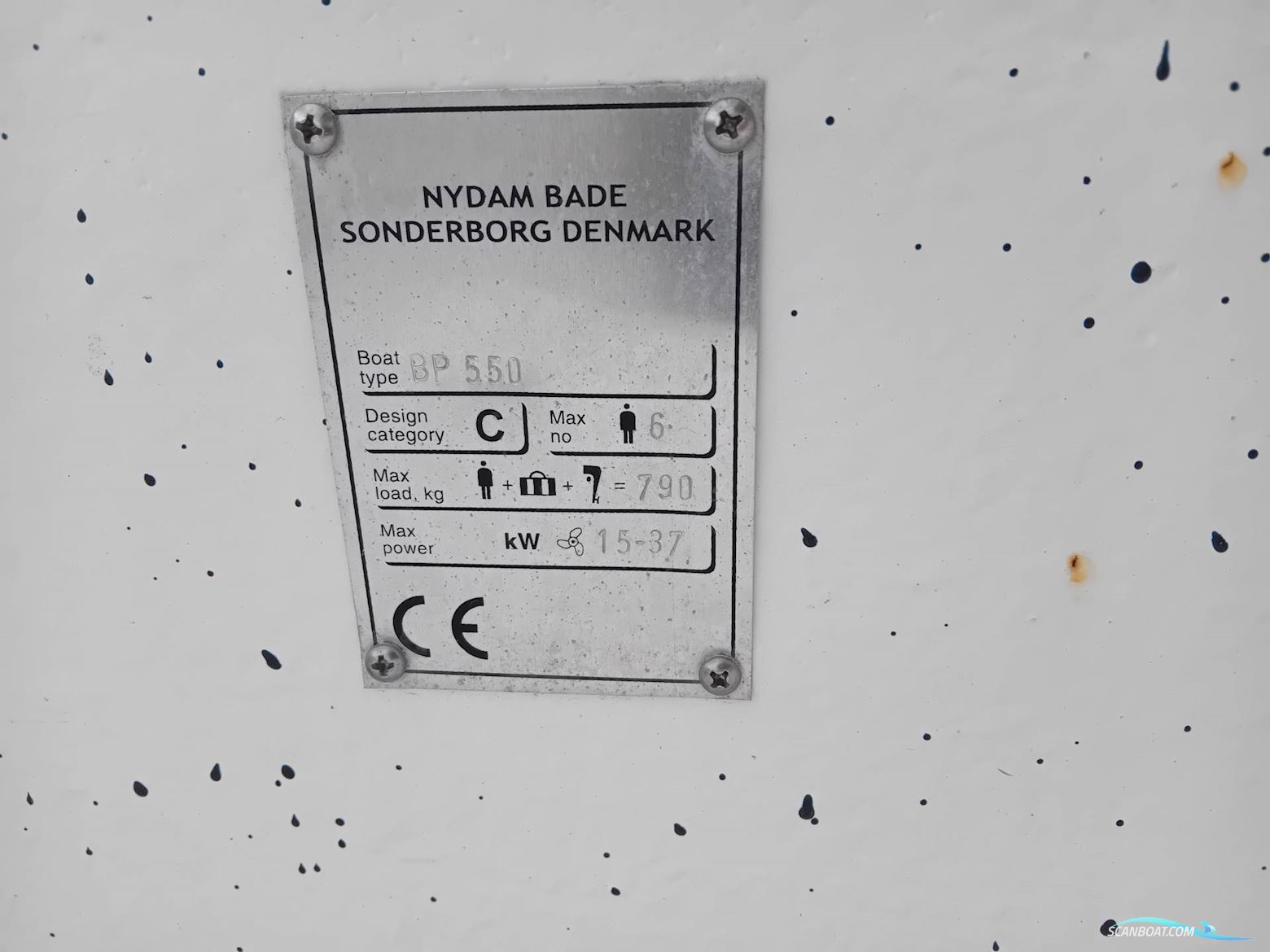 Nydam 550 m/ Yamaha F40