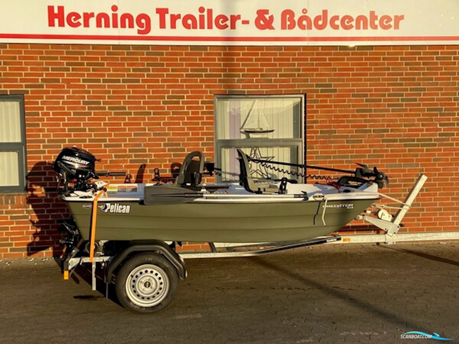 Pelican Predator 103 m/Mercury F2,5 hk 4-Takt Småbåt 2024, Danmark