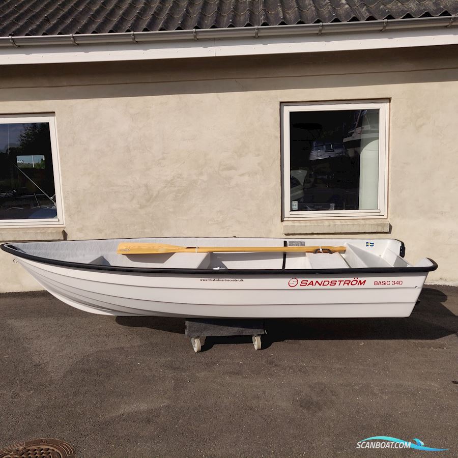 Sandström Basic 340 R - Kampagne! Småbåt 2025, med Mercury 4 hk F4MH motor, Danmark